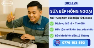 Sửa Bếp Hồng Ngoại tại Sửa Điện Tử Limosa