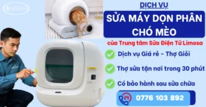 Sửa Máy Dọn Phân Chó Mèo Tại Sửa Điện Tử Limosa