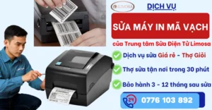 Sửa máy in mã vạch sửa điện tử Limosa