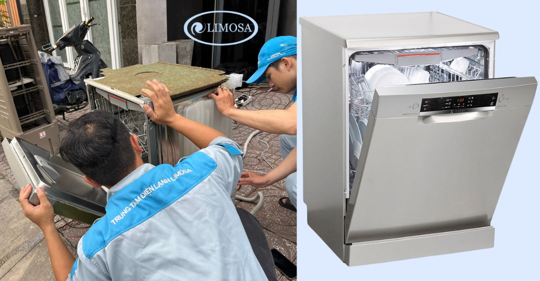 Sửa máy rửa bát chuyên nghiệp, giá rẻ