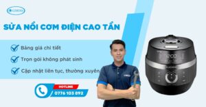 sửa nồi cơm điện cao tần