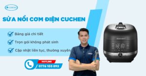 sửa nồi cơm điện cuchen