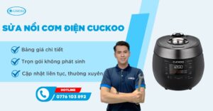 sửa nồi cơm điện cuckoo