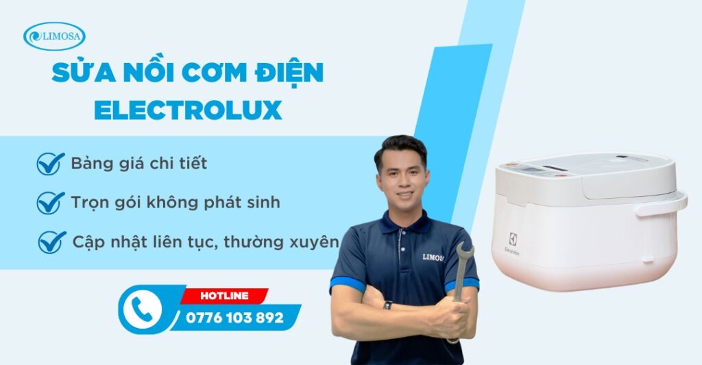 sửa nồi cơm điện electrolux