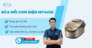 sửa nồi cơm điện hitachi