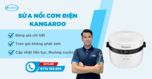 sửa nồi cơm điện kangaroo