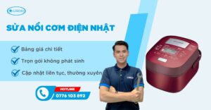 sửa nồi cơm điện Nhật