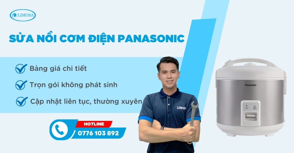 sửa nồi cơm điện panasonic