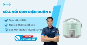 sửa nồi cơm điện quận 6