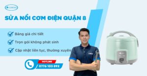 sửa nồi cơm điện quận 8