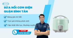 sửa nồi cơm điện quận Bình Tân