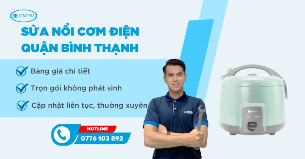 sửa nồi cơm điện quận Bình Thạnh