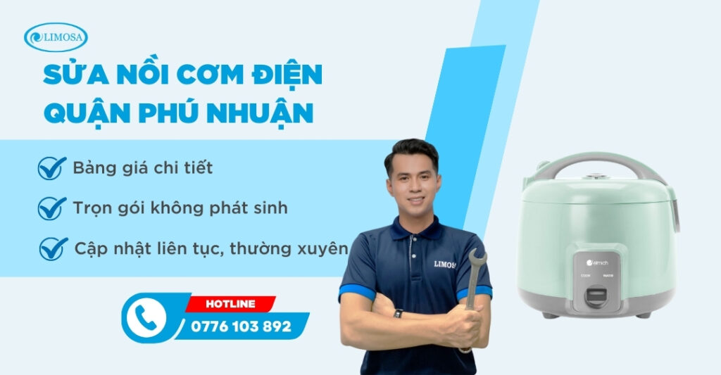 sửa nồi cơm điện quận Phú Nhuận