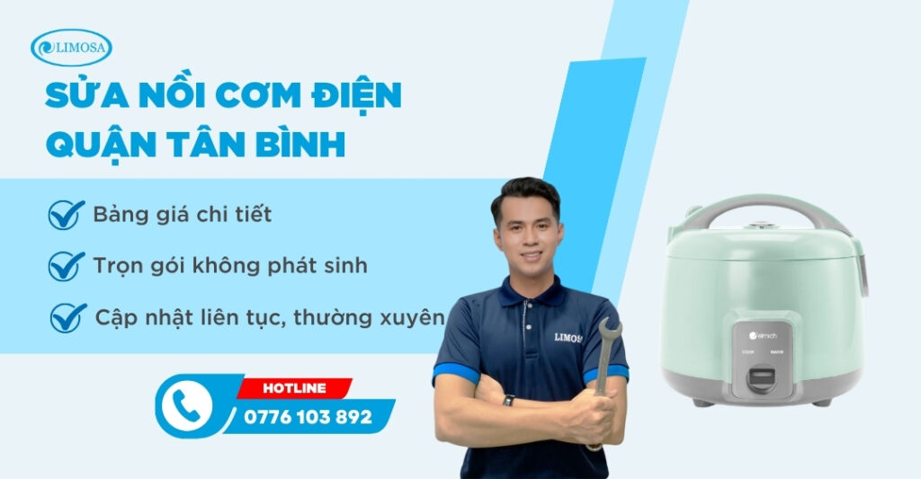 sửa nồi cơm điện quận Tân Bình