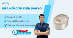 sửa nồi cơm điện sanyo