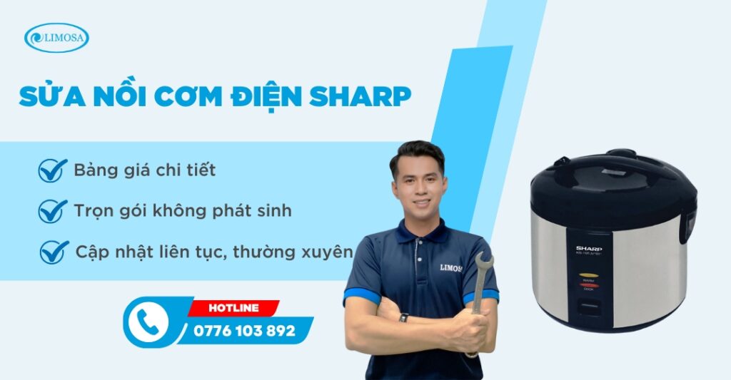 sửa nồi cơm điện sharp