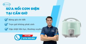 sửa nồi cơm điện tại Cần Giờ