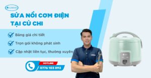 sửa nồi cơm điện tại Củ Chi