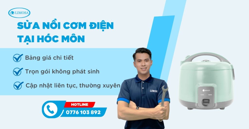 sửa nồi cơm điện tại Hóc Môn