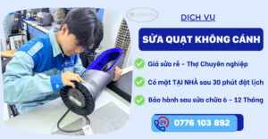 Sửa quạt không cánh tại trung tâm Sửa Điện Tử Limosa