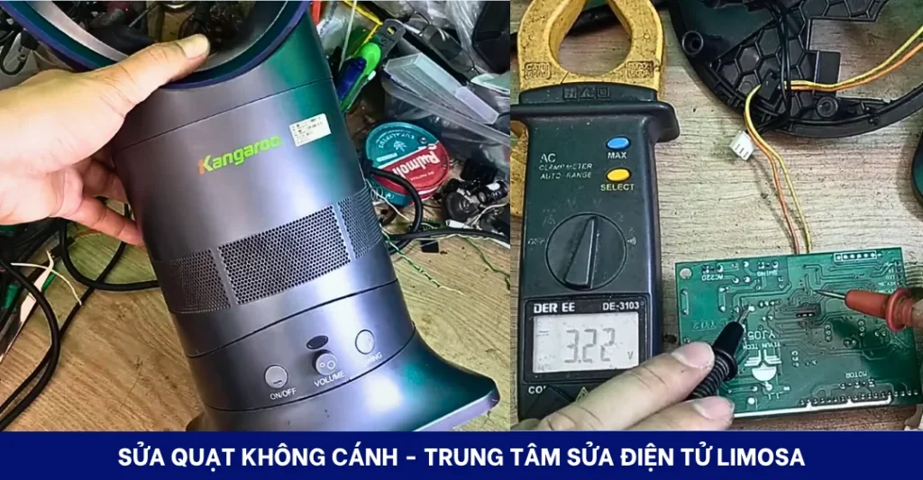 Sửa quạt không cánh Uy tín, Giá rẻ tại Sửa Điện Tử Limosa