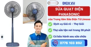 Sửa Quạt Điện Panasonic tại Sửa Điện Tử Limosa