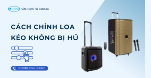 cách chỉnh loa kéo không bị hú