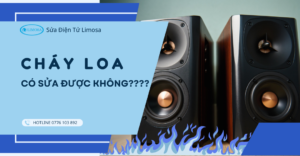 cháy loa có sửa được không