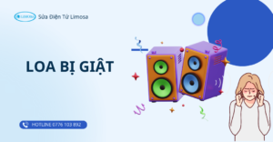 loa bị giật