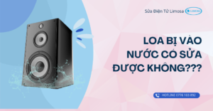 loa bị vào nước có sửa được không