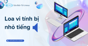 loa vi tính bị nhỏ tiếng