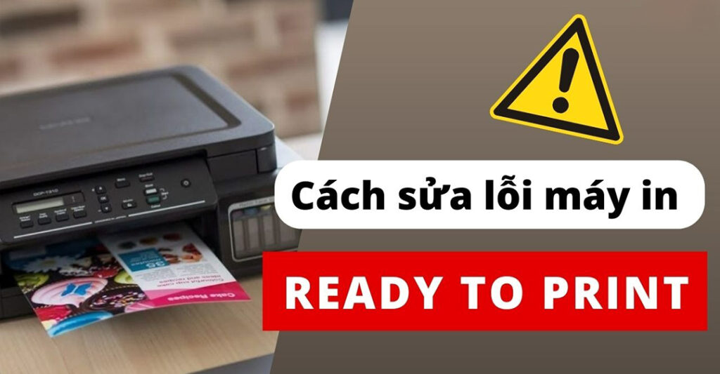 Nguyên nhân máy hiện ready nhưng không in được