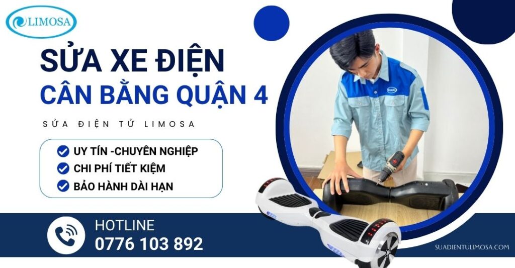 sửa xe điện cân bằng quận 4