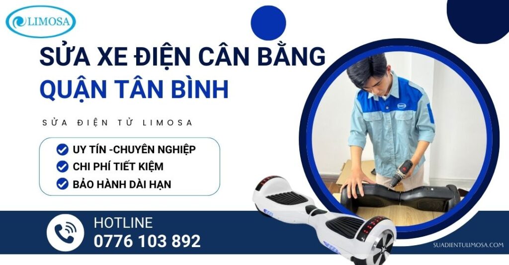 sửa xe điện cân bằng quận tân bình