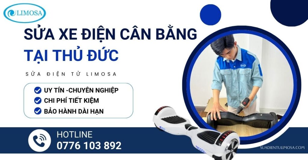 sửa xe điện cân bằng tại thủ đức