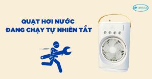 Quạt Hơi Nước Đang Chạy Tự Nhiên Tắt Tại Nhà