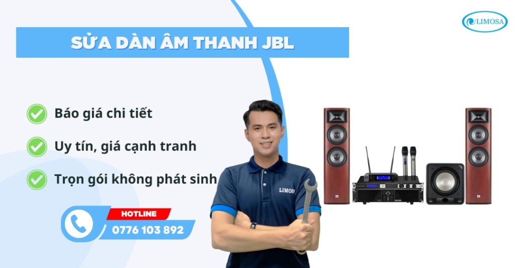 sửa dàn âm thanh JBL