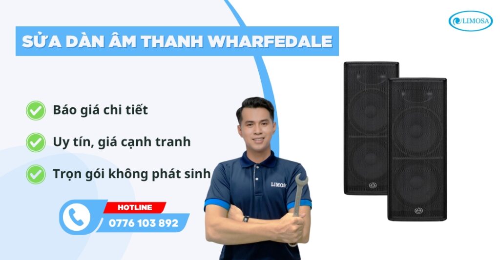 sửa dàn âm thanh Wharfedale