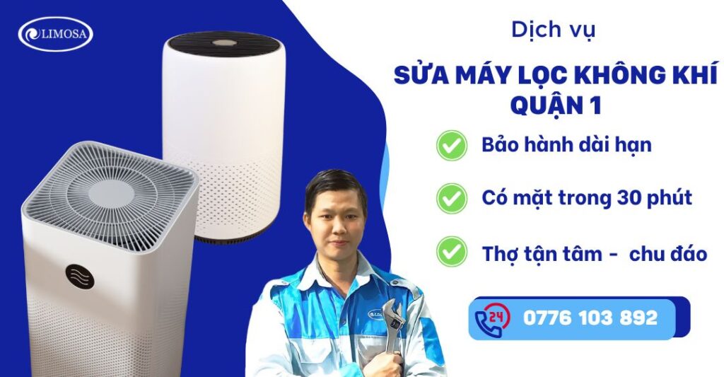 Sửa máy lọc không khí quận 1 sửa điện tử Limosa