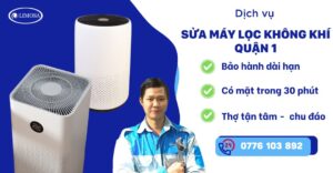 Sửa máy lọc không khí quận 1