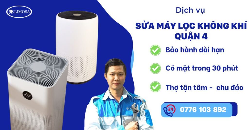 Sửa máy lọc không khí quận 4