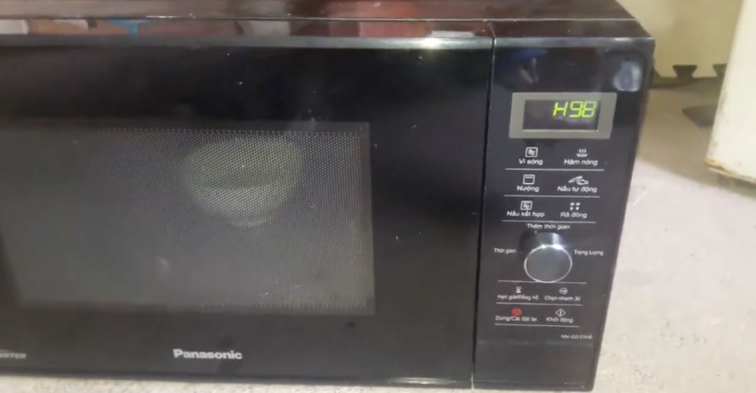 Lỗi H98 Lò Vi Sóng Panasonic - nguyên nhân và cách khắc phục