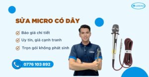 sửa micro có dây