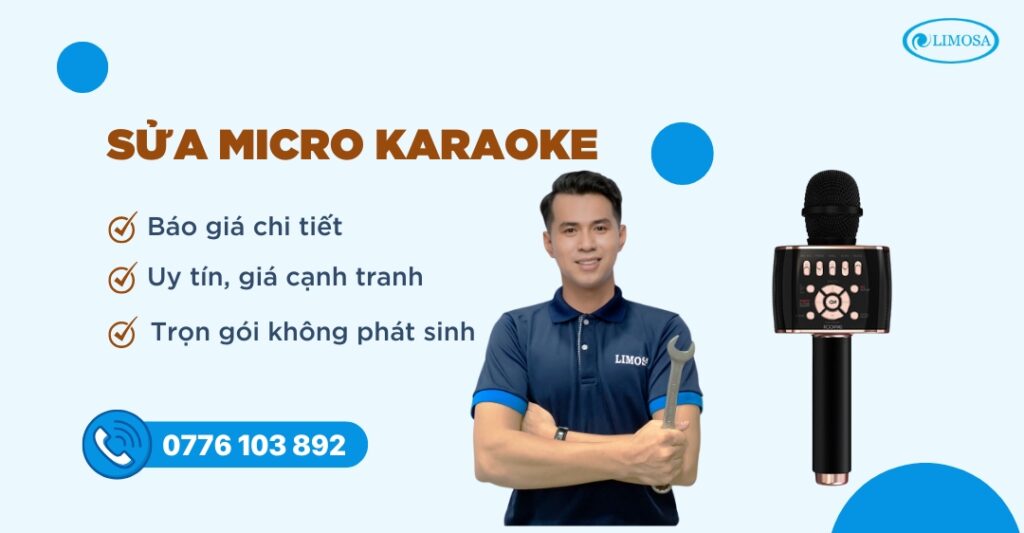 sửa micro karaoke