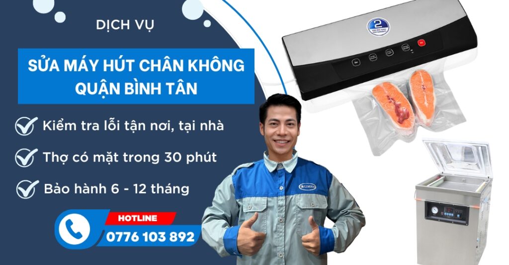 Sửa máy hút chân không Quận Bình Tân sửa điện tử Limosa