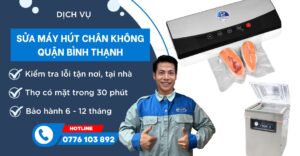 Sửa máy hút chân không quận Bình Thạnh sửa điện tử Limosa