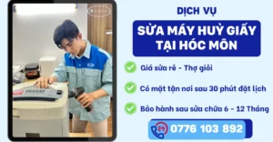 Sửa Máy Huỷ Giấy Tại Hóc Môn của Trung tâm Sửa Điện Tử Limosa