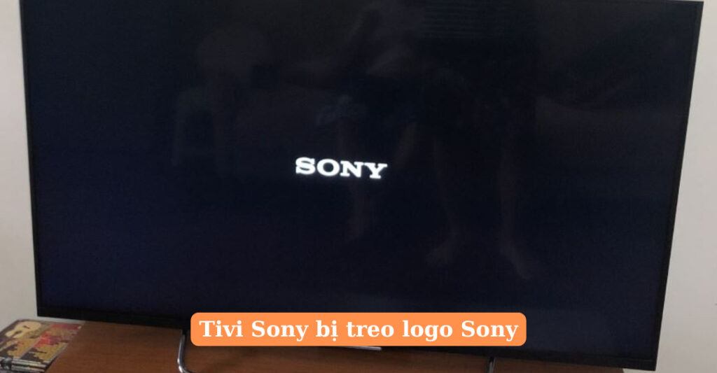 tivi sony bị treo logo sony