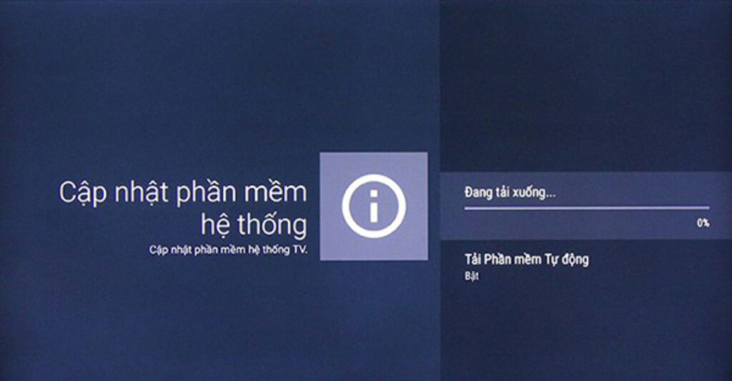 cập nhật phần mềm hệ thống