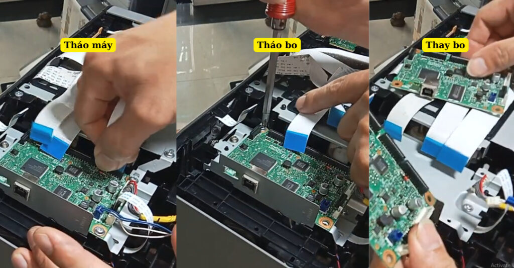hướng dẫn cách khắc phục brother 2321d nháy 4 đèn ngay tại nhà
